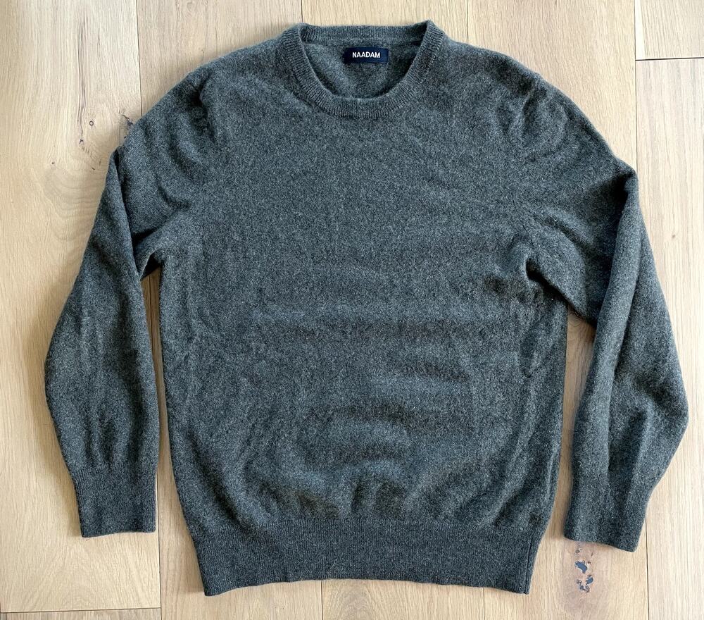 Naadam Women's Cashmere Sweater - Emerald Green - Large